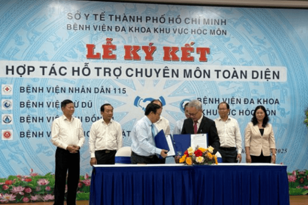 4 bệnh viện đầu ngành của TP.HCM hỗ trợ Bệnh viện Hóc Môn nâng cao chất lượng