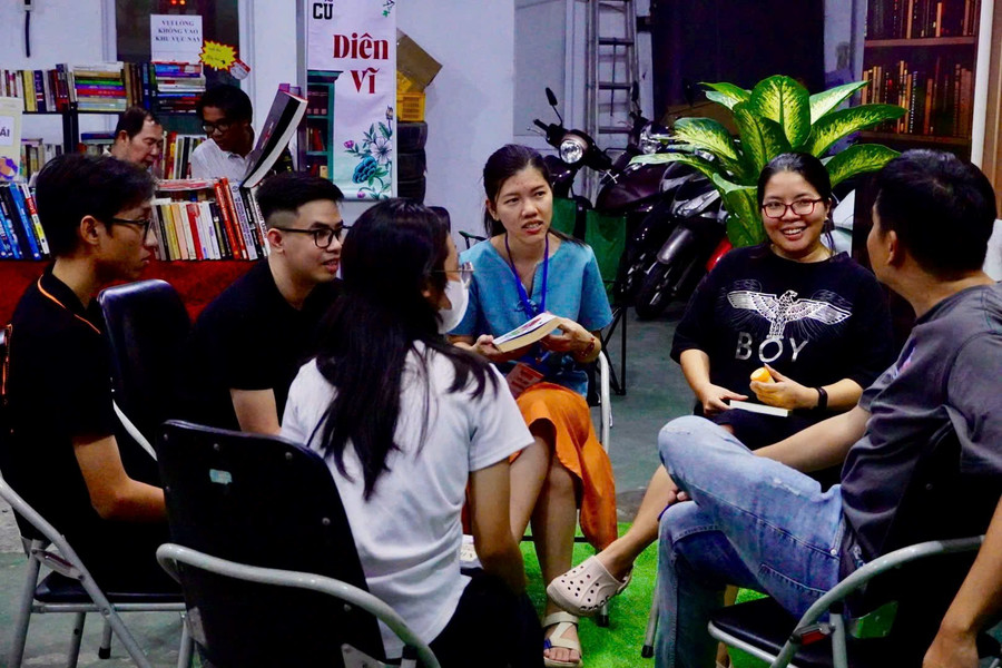 Book club kỳ đầu tiên tại Ngày hội sách cũ Diên Vĩ mùa 5