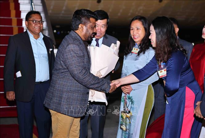 Tổng thống Sri Lanka Anura Kumara Dissanayaka thăm Việt Nam