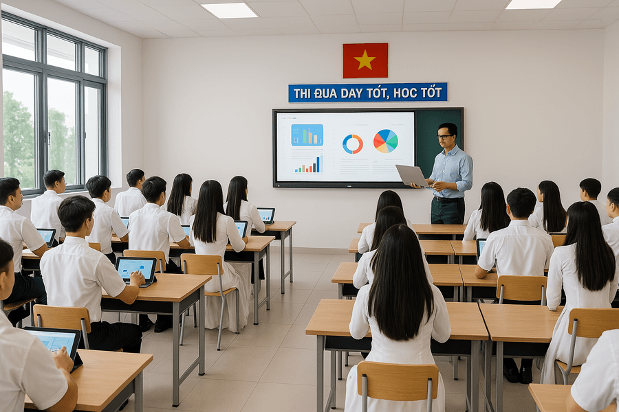 Mô hình lớp học đảo ngược trong kỷ nguyên AI