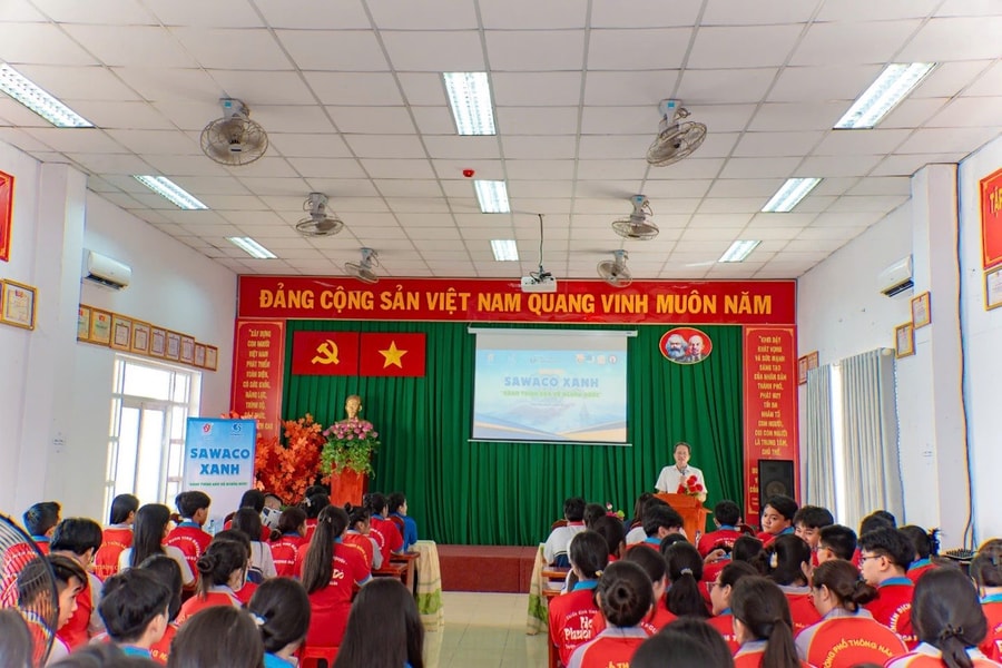 SAWACO XANH - dòng chảy ý thức lan tỏa trong cộng đồng trẻ