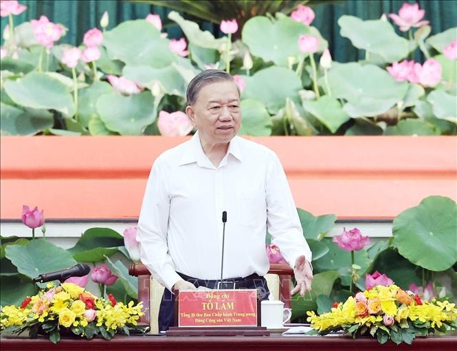 Phát biểu của Tổng Bí thư Tô Lâm tại buổi làm việc với Ban Thường vụ Thành ủy TP.HCM, Ban Thường vụ Tỉnh ủy Bà Rịa-Vũng Tàu, Tỉnh ủy Bình Dương
