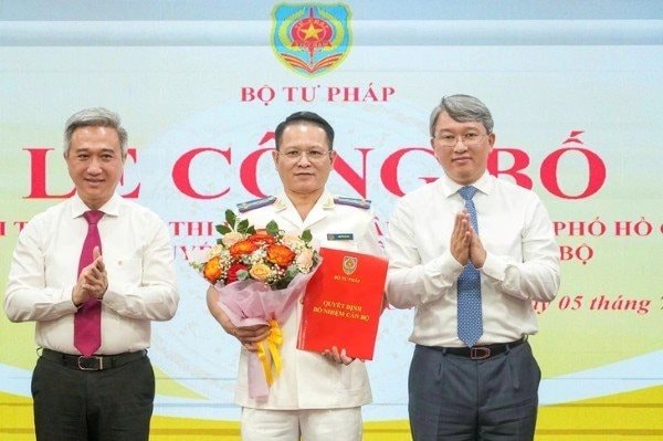 Công bố thành lập bộ máy Thi hành án dân sự TP.HCM