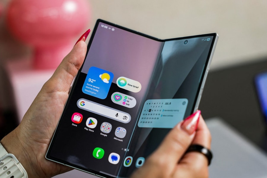 Canh bạc của Samsung với smartphone gập siêu mỏng Galaxy Z Fold 7