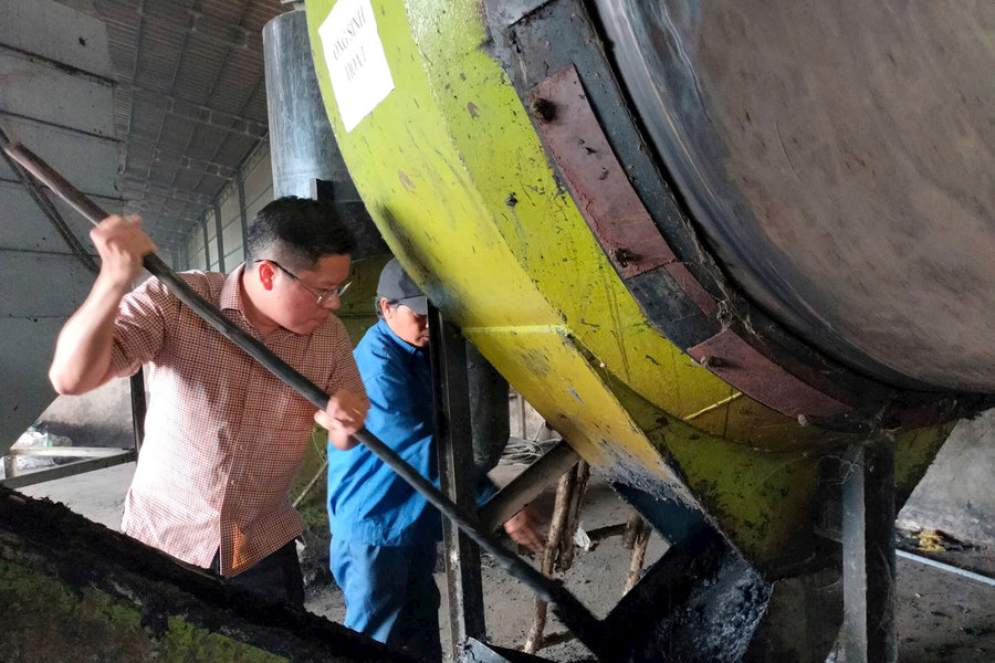 Công nghệ biến vỏ trái cây thành phân bón hữu cơ