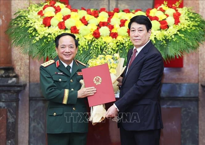 Thượng tướng Trịnh Văn Quyết được thăng quân hàm đại tướng