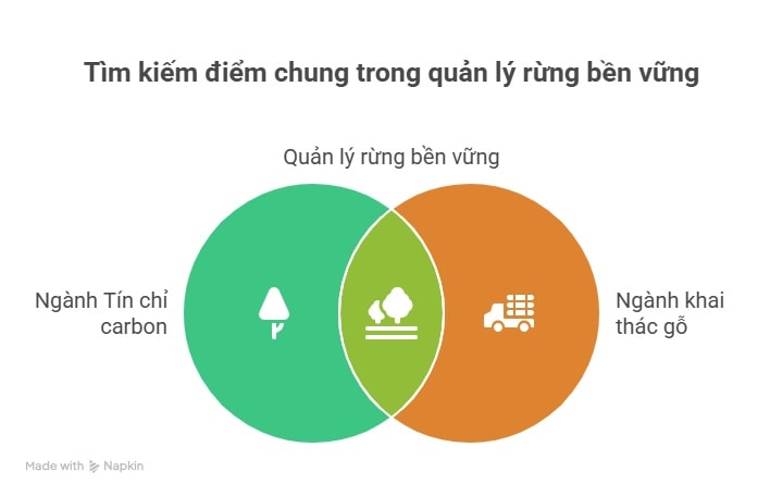 Tín chỉ carbon hôm nay (1.8): Ngành khai thác gỗ có thể 'cộng sinh' với tín chỉ carbon