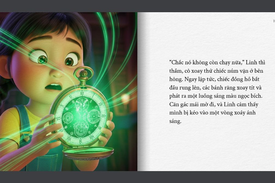 Gemini Storybook: Công cụ AI tạo truyện tranh, sách nói miễn phí