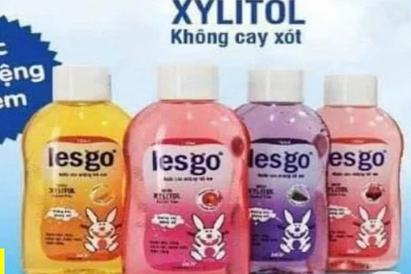 Phát hiện nước súc miệng trẻ em “dỏm” sản xuất tại TP.HCM
