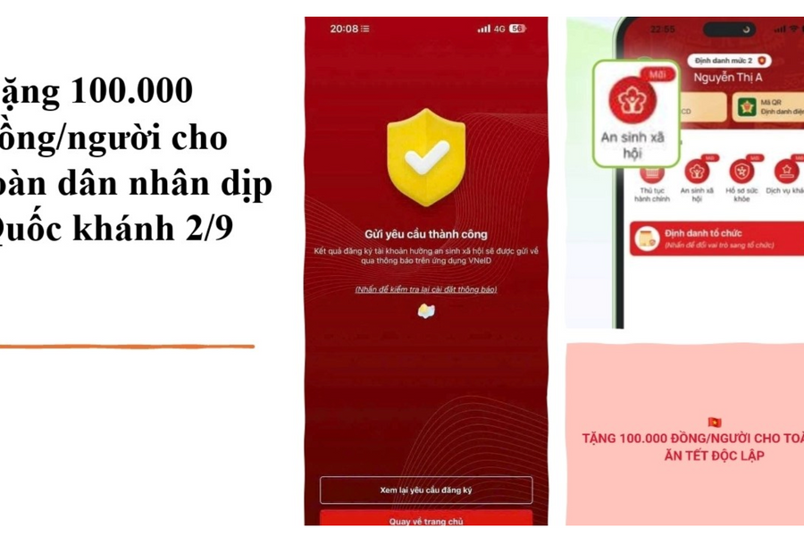 Cảnh báo nóng thủ đoạn lừa đảo về việc tặng quà 100.000 đồng dịp Quốc khánh