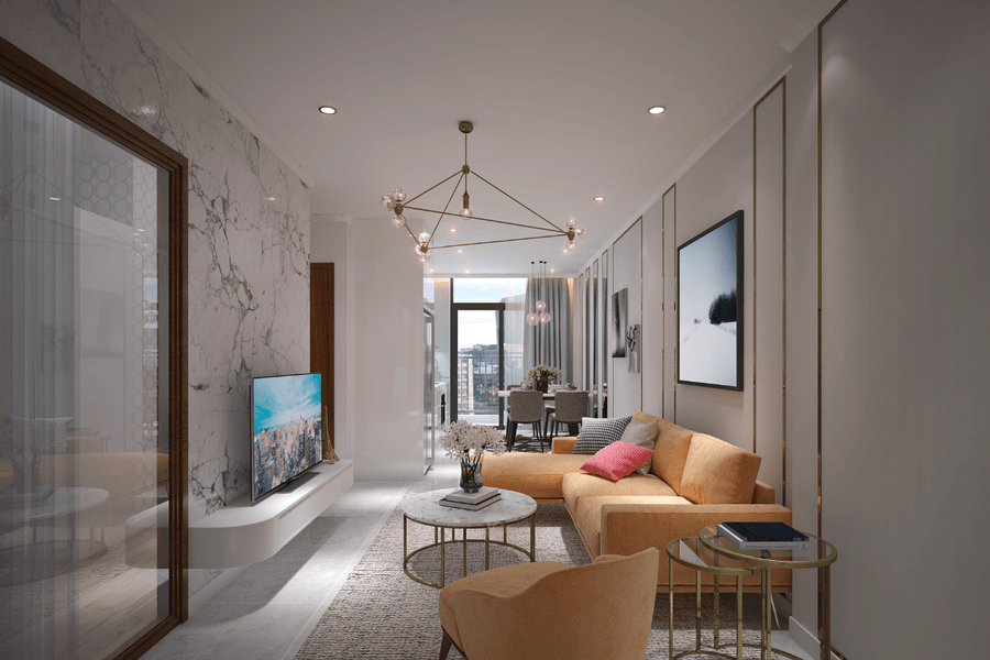 Thiên Quân - Marina Plaza được thi công khẩn trương, tiến tới cất nóc tòa tháp đôi căn hộ chung cư cao cấp