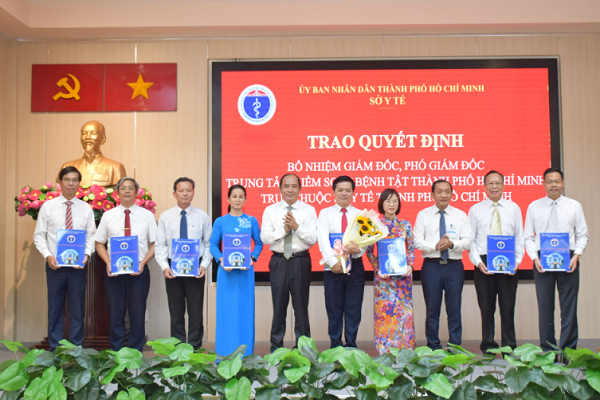 TP.HCM có tân giám đốc Trung tâm kiểm soát bệnh tật sau hợp nhất