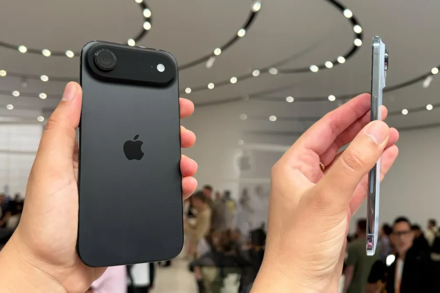 iPhone Air mỏng hơn Galaxy S25 Edge, iPhone 17 Pro mạnh nhất, giá giữ nguyên