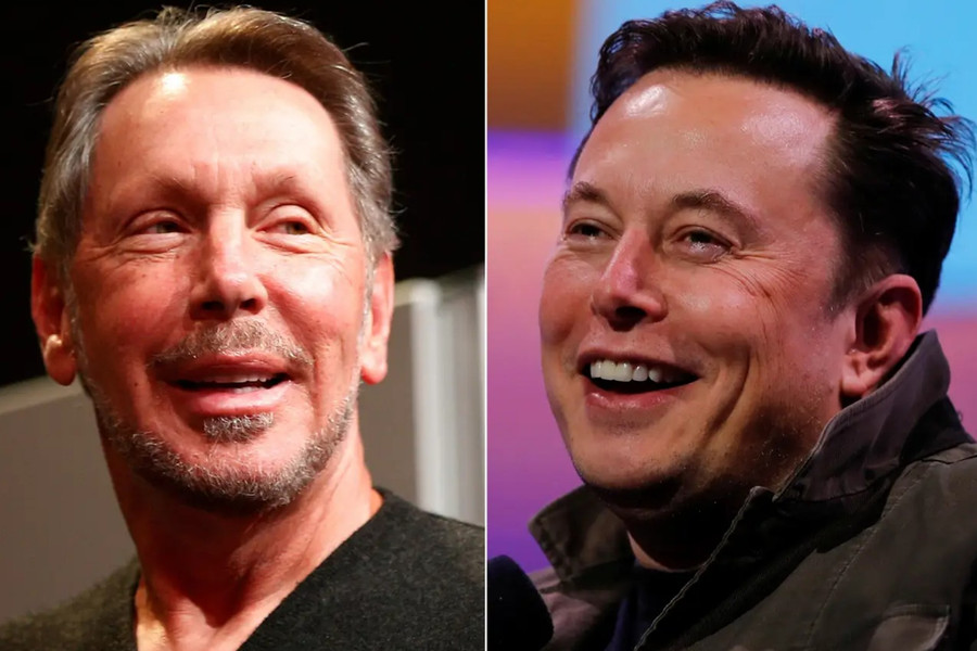 Larry Ellison vượt Elon Musk để thành tỷ phú giàu nhất thế giới