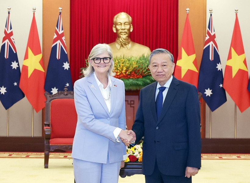 Tổng Bí thư đề nghị Việt Nam - Australia mở rộng trao đổi, giao lưu nhân tài, nhà khoa học