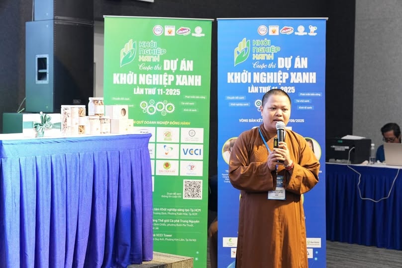 Chuyện nhà sư tham gia cuộc thi khởi nghiệp Xanh
