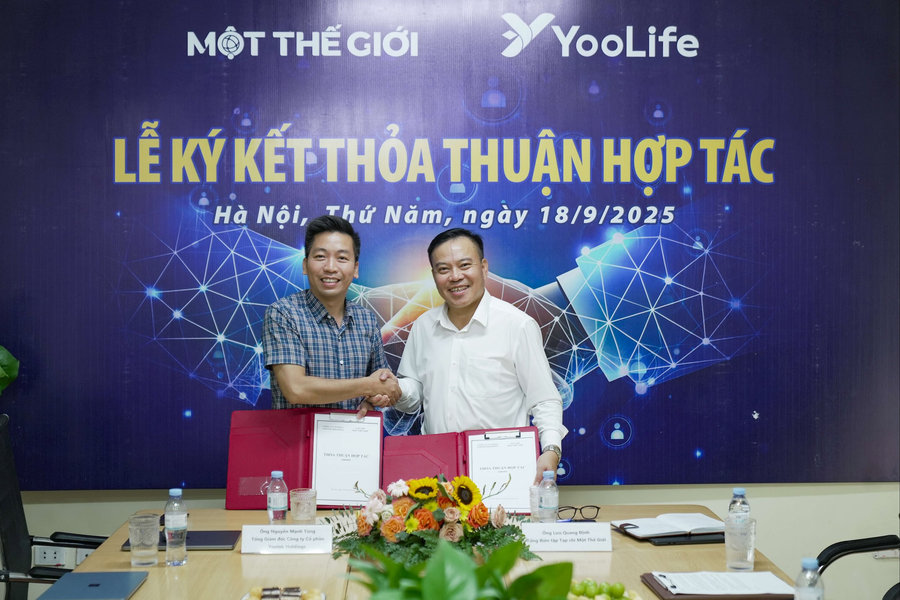 Tạp chí Một Thế Giới và Công ty cổ phần Yootek Holdings ký hợp tác chiến lược