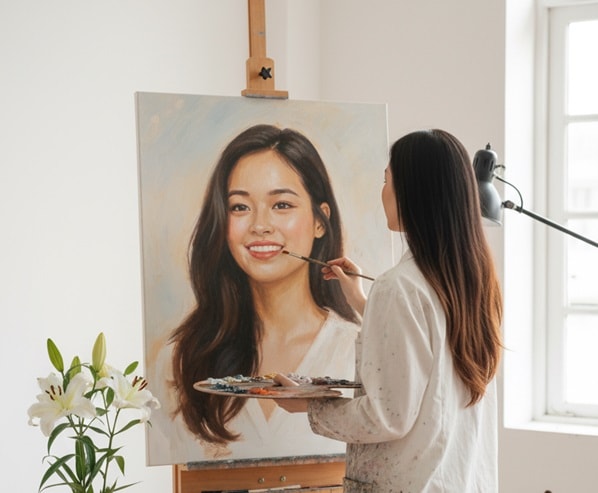 Câu lệnh chuẩn tạo tranh AI vẽ bản thân đang gây sốt trên Tiktok