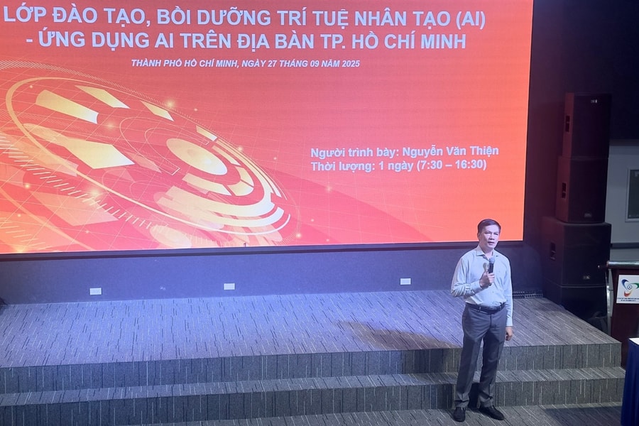 TP.HCM tiên phong đào tạo AI cho công chức