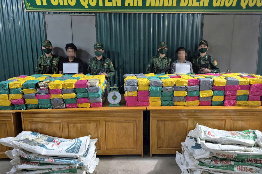 Chặn đứng hơn nửa tấn ma túy thẩm lậu qua biên giới Quảng Trị