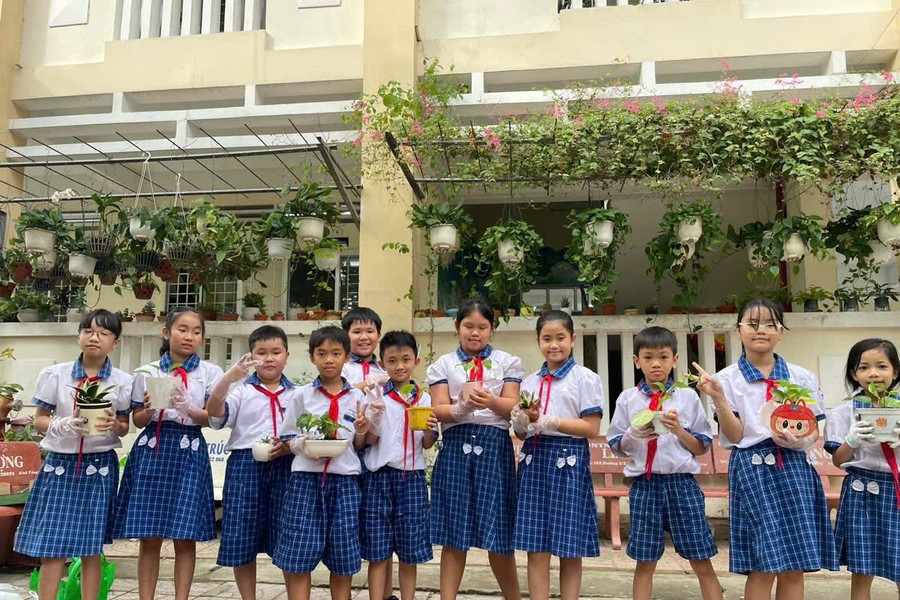 Trường học sinh thái ASEAN - không rác thải nhựa
