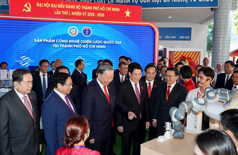 Tổng Bí thư Tô Lâm dự và chỉ đạo Đại hội Đảng bộ TP.HCM lần thứ I