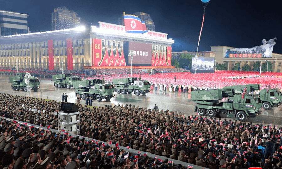 HIMARS phiên bản Triều Tiên xuất hiện tại Bình Nhưỡng