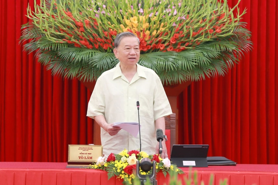 Tổng Bí thư Tô Lâm: 'Không chấp nhận tư duy níu kéo lợi ích cục bộ, ai không sửa phải thay thế'