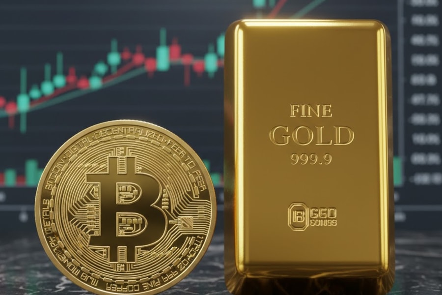 'Bitcoin chững lại trong tháng 10 nhưng sẽ sớm bắt kịp vàng'