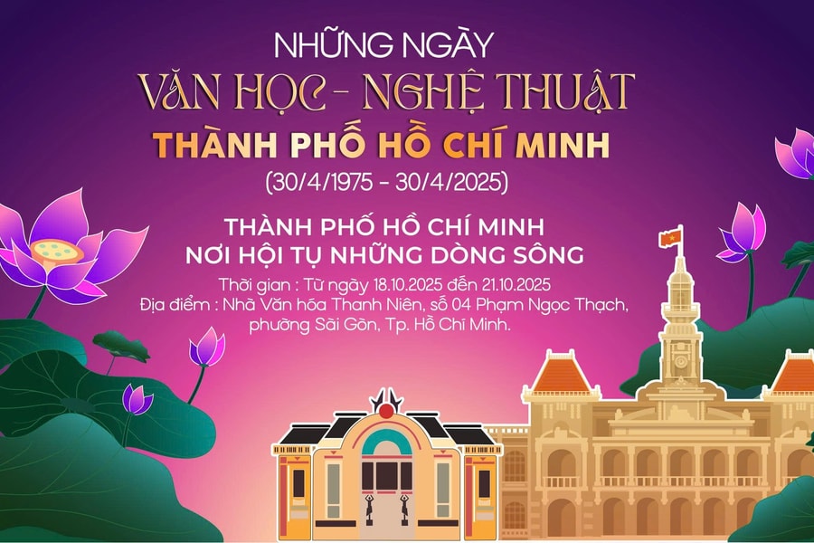 Lần đầu tiên TP.HCM tổ chức ‘Những ngày Văn học Nghệ thuật’