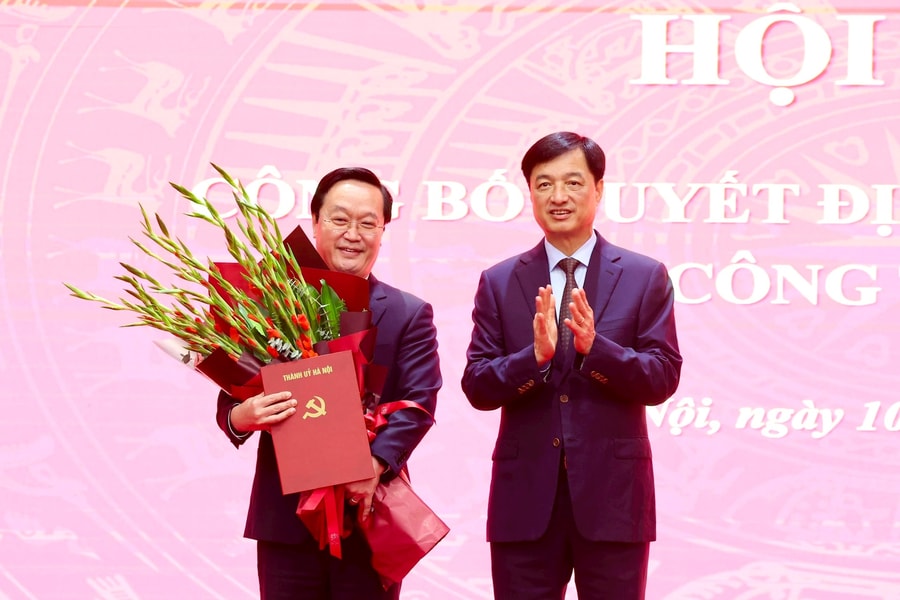 Ông Nguyễn Đức Trung làm Phó bí thư Thành ủy Hà Nội