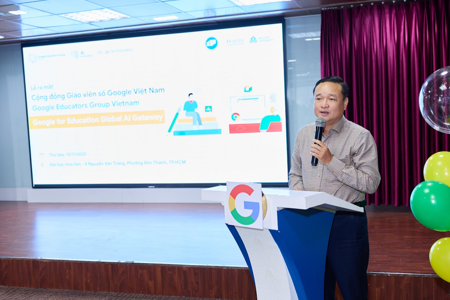 Trường học tham chiếu Google đầu tiên tại Việt Nam: Mở cánh cửa AI ra thế giới