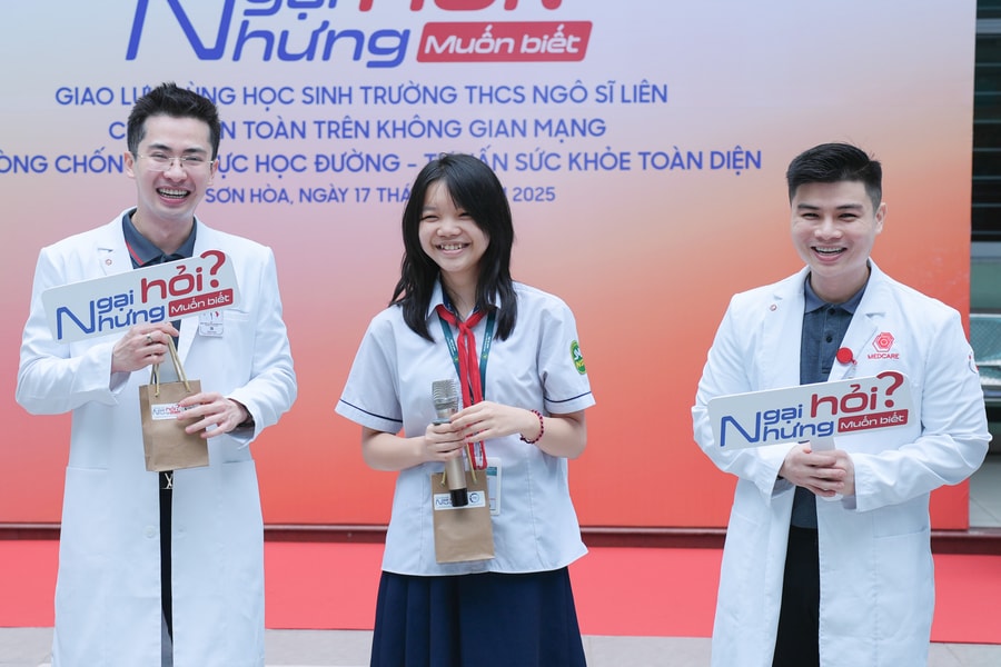 Học sinh với dự án 'Ngại hỏi nhưng muốn biết'