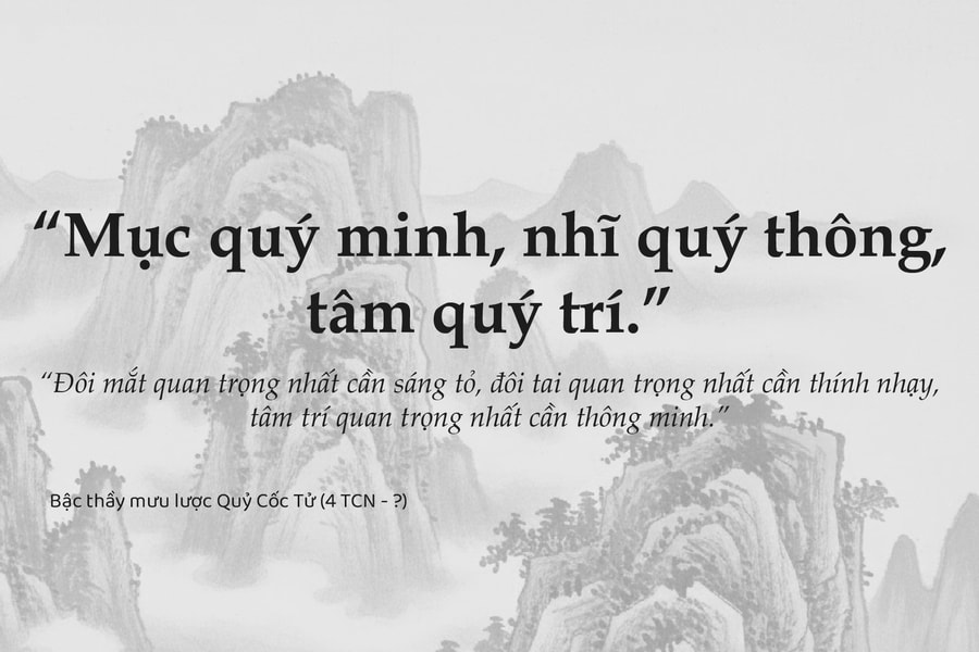 Kỳ XIII: Quỷ Cốc Tử mưu lược toàn thư – Phù ngôn