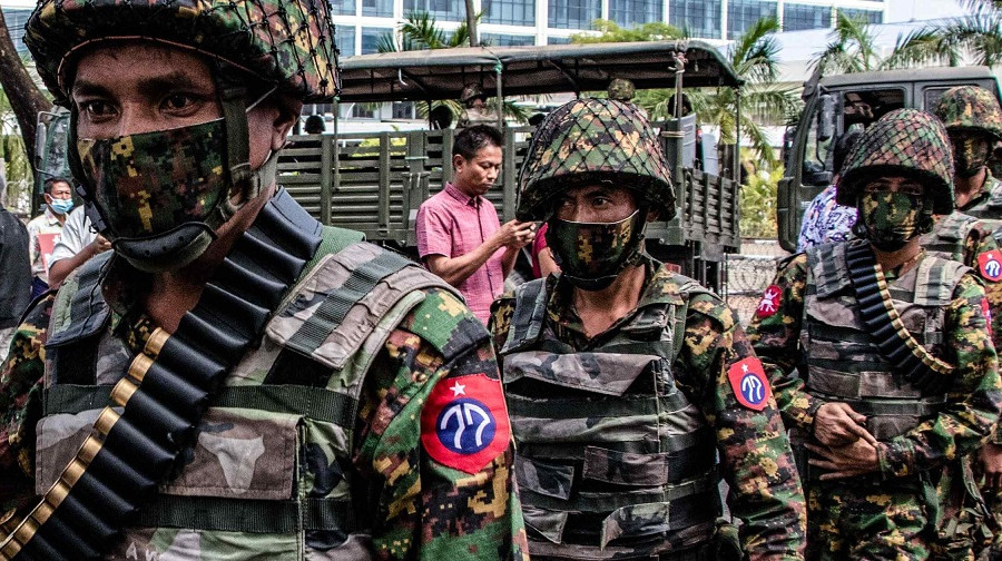 Sư đoàn bộ binh Myanmar triệt phá 'thủ phủ lừa đảo' Shwe Kokko