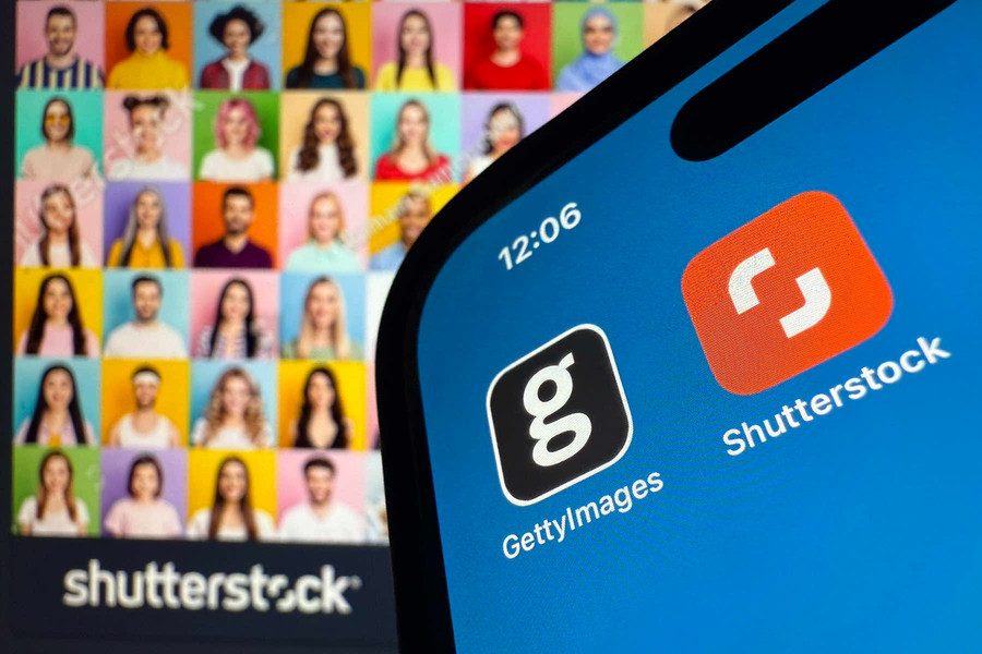 Getty Images và Shutterstock khó thở trong áp lực cạnh tranh với AI