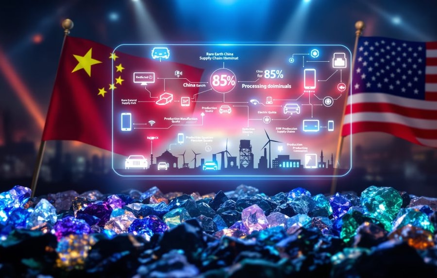 Đất hiếm nặng mới là cuộc so găng ở hạng cân siêu nặng Mỹ - Trung