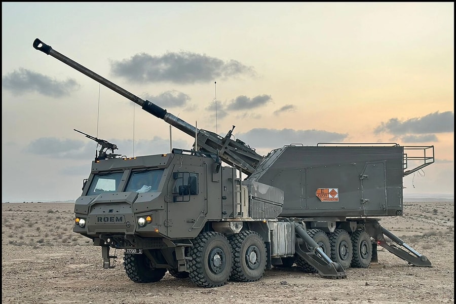 Israel thay M109 bằng pháo tự hành thông minh SIGMA 155 Roem