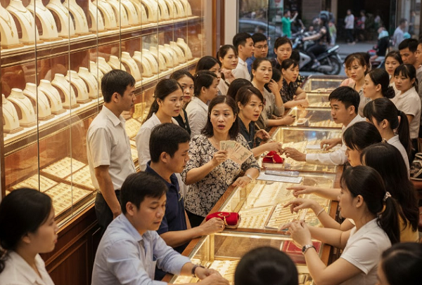 Giá vàng hôm nay 3.4: Thủng mốc 174 triệu, quét sạch lợi nhuận người mua đỉnh
