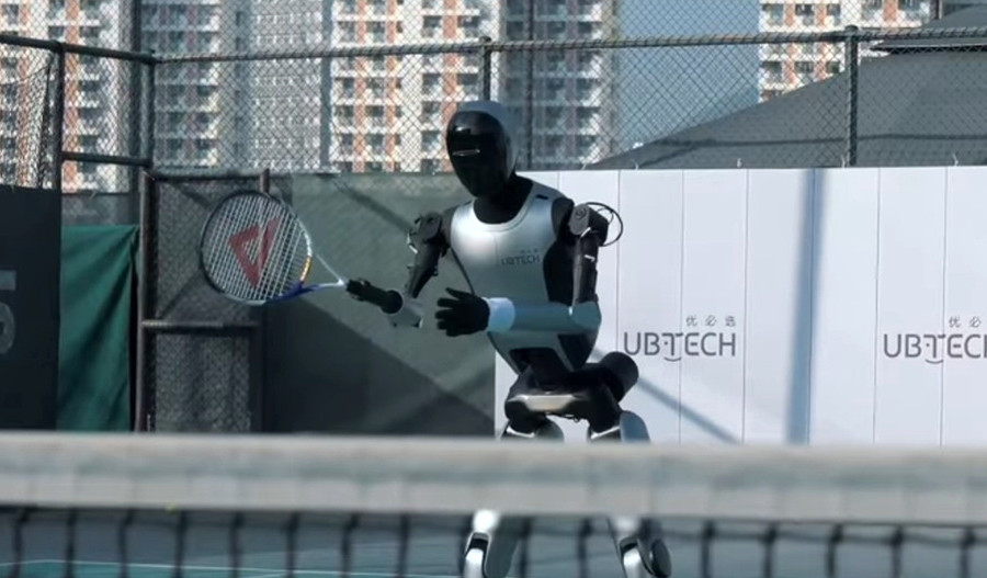 Video robot hình người đấu tennis gây chú ý, hé lộ bước tiến mới công nghệ