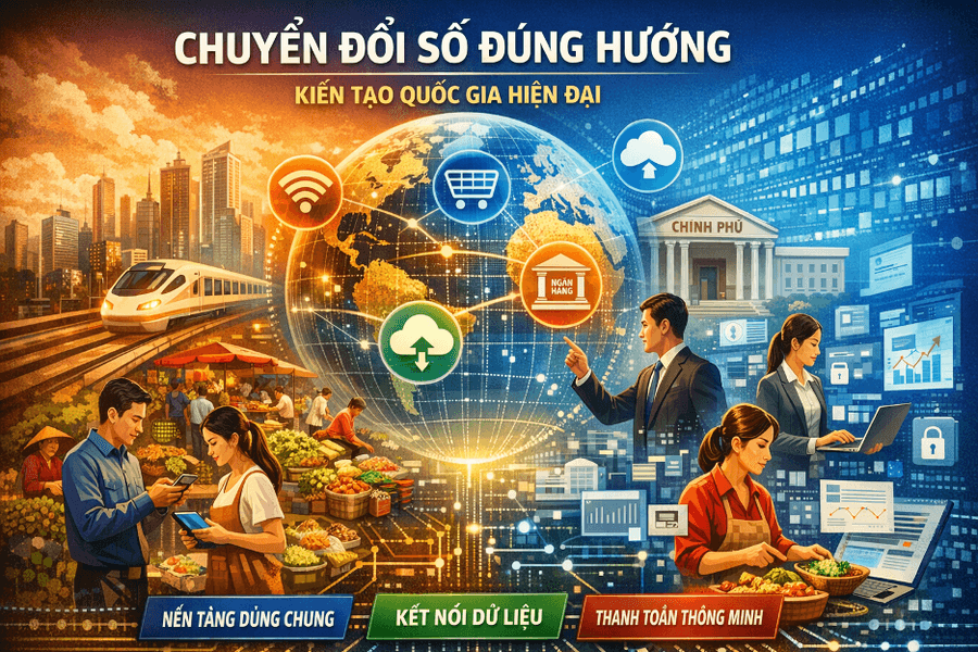 Kinh tế số Việt Nam: Giải mã con số và bài toán thực thi từ gốc