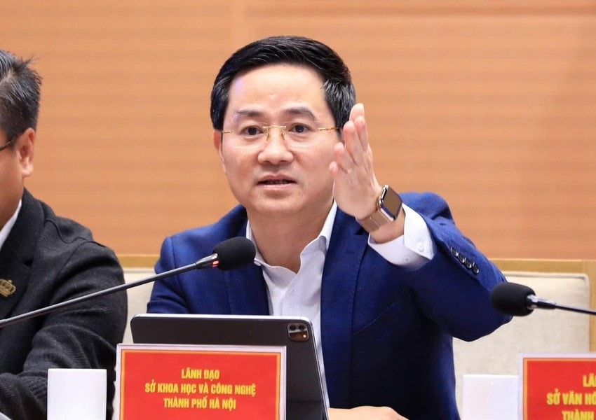 Giám đốc Sở KH-CN Hà Nội Trần Anh Tuấn chuyển công tác