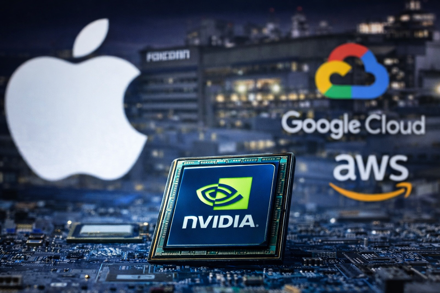 Apple mất dần vị thế thống trị chuỗi cung ứng công nghệ vì Nvidia và hyperscaler