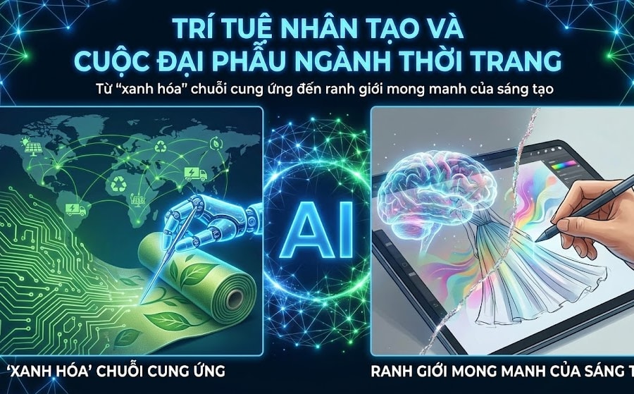 Trí tuệ nhân tạo và cuộc đại phẫu ngành thời trang