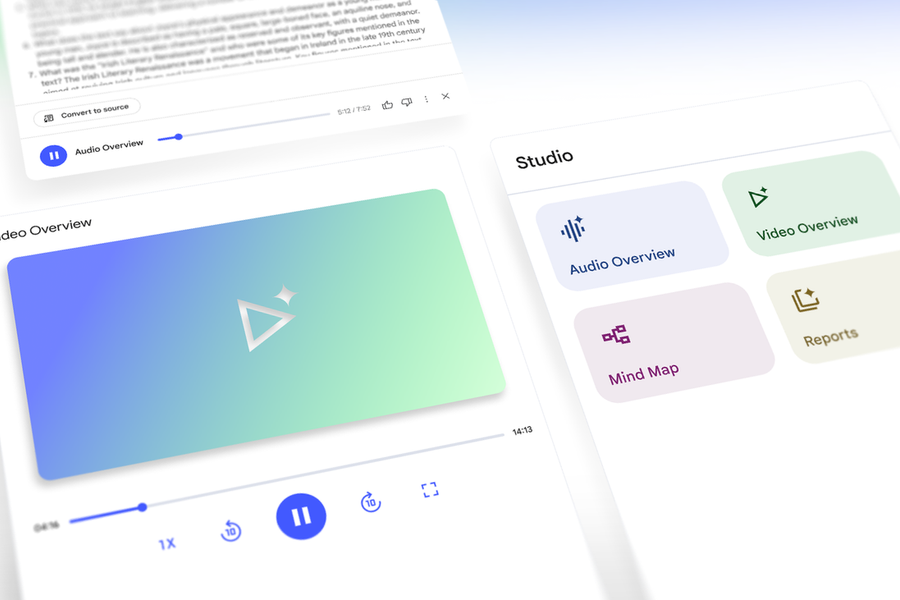 Khám phá tính năng Video Overviews trên NotebookLM