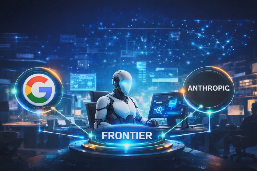 OpenAI: Frontier giúp triển khai 'nhân viên AI', tương thích với Google và Anthropic