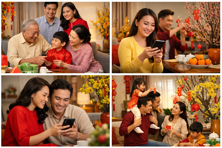 Tết trong thời đại AI: Sáng tạo trở thành quyền phổ thông