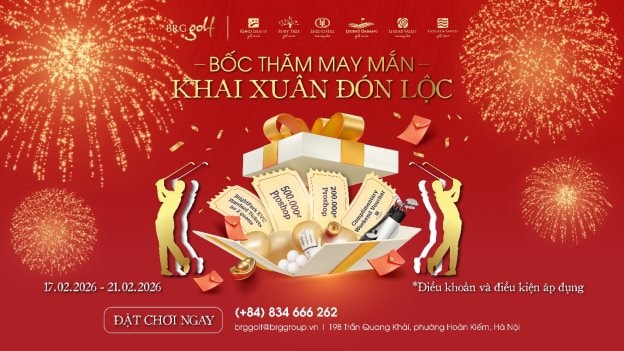 Đón xuân Bính Ngọ 2026 cùng ưu đãi đặc quyền từ BRG Golf