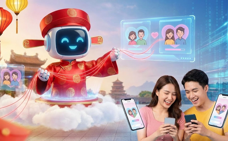 Tình yêu thời kỹ thuật số: Có nên nhờ AI đi tìm bạn đời?