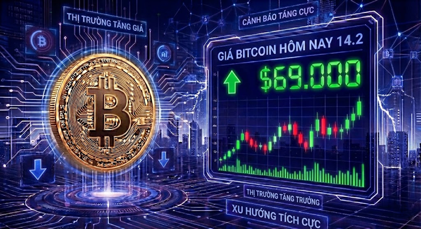 Giá Bitcoin hôm nay 14.2: Một cú bứt phá trên 72.000 USD có thể thay đổi toàn bộ xu hướng?
